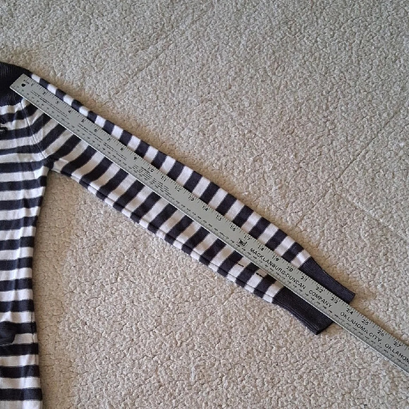 G Star Raw Navy and White Striped Women's Cardigan - Picture 5 of 10